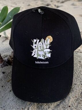 Lululemon Unisex Structured Ball Cap Hawaii NWT Black S/M